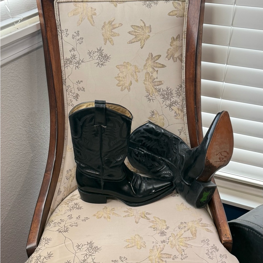 Women's Black Heeled Boots